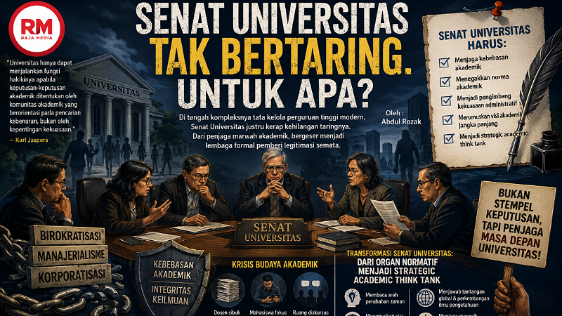 Senat Universitas Tak Bertaring. Untuk Apa?