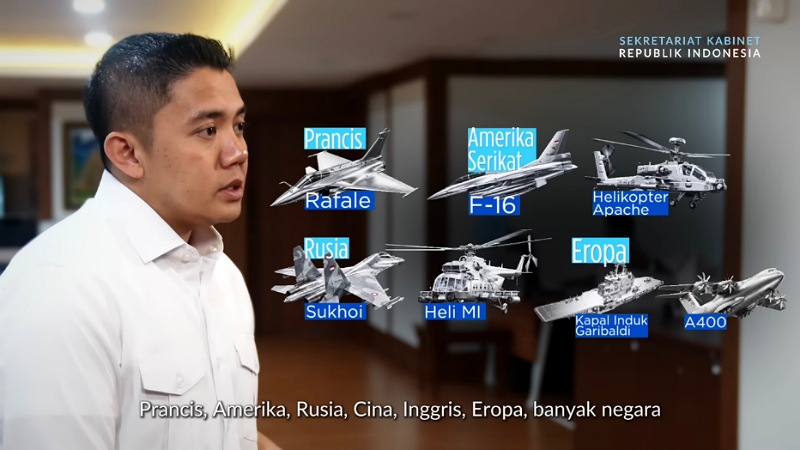 Sekretaris Kabinet Teddy Indra Wijaya - Foto: Youtube Sekretariat Kabinet -
