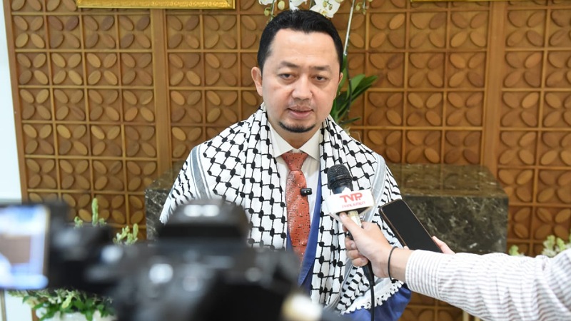 Ketua Badan Kerja Sama Antar-Parlemen (BKSAP) DPR RI, Syahrul Aidi Maazat - Humas DPR -