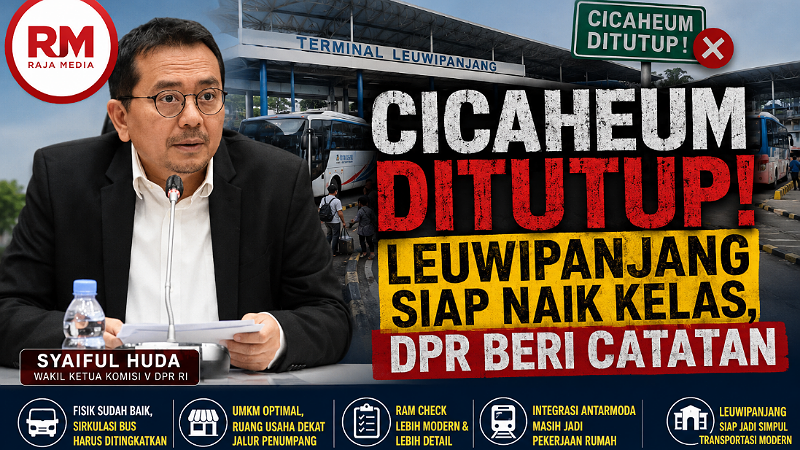 Cicaheum Ditutup! Leuwipanjang Siap Naik Kelas, DPR Beri Catatan