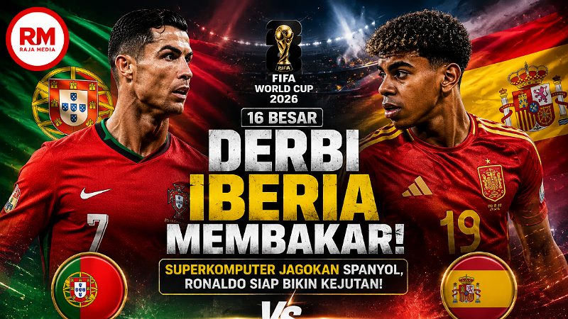 Derbi Iberia Membakar! Superkomputer Jagokan Spanyol, Ronaldo Siap Bikin Kejutan!