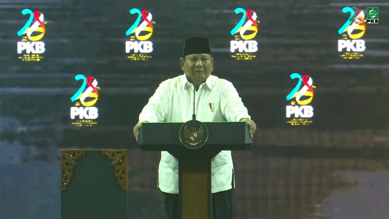 Di Harlah PKB, Prabowo Tegaskan Dukungan Kemerdekaan Palestina Harga Mati!
