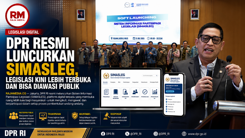 DPR RI resmimeluncur Sistem Informasi Partisipasi Legislasi (SIMASLEG) - RMN -