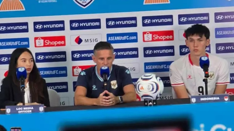 Pelatih Timnas Sepakbola Indonesia John Herdman memuji debut Mitchell Baker - Foto: Dok VIVA -