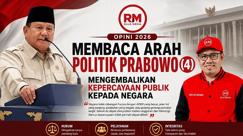 Membaca Arah Politik Prabowo (4), Mengembalikan Kepercayaan Publik kepada Negara