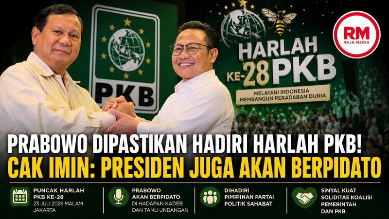 Prabowo Dipastikan Hadiri Harlah PKB! Cak Imin: Presiden Juga Akan Berpidato