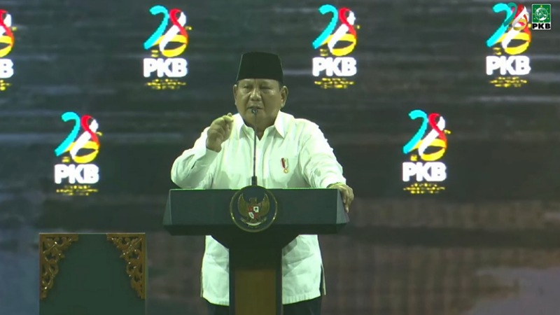 Prabowo Terharu di Harlah PKB! 'Prabowonomics' Bukan Milik Saya, Itu Amanat Konstitusi