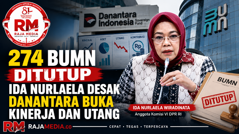 274 BUMN Ditutup, Ida Nurlaela Desak Danantara Buka Kinerja dan Utang