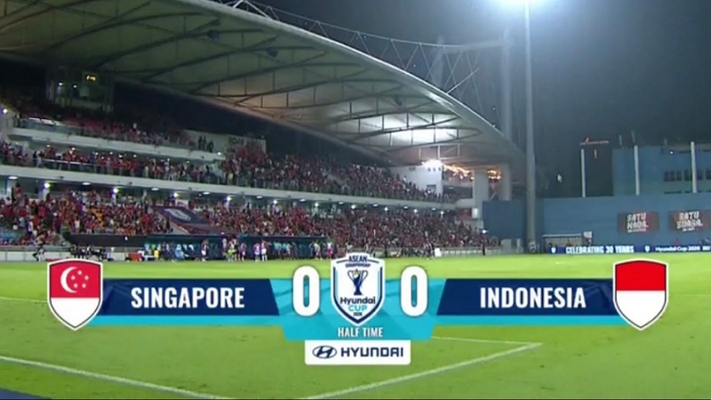 Babak Pertama Garuda Masih Buntu! Indonesia Vs Singapura 0-0