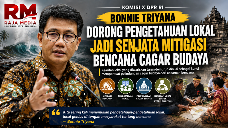 Anggota Komisi X DPR RI Bonnie Triyana - Ilustrasi RMN -
