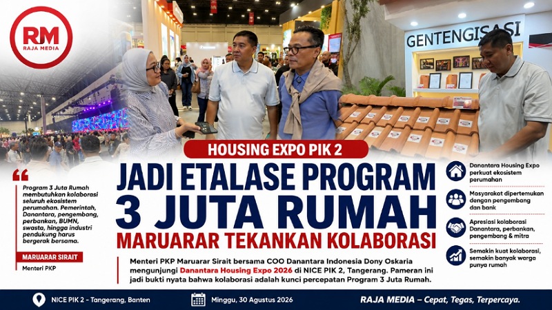 Housing Expo PIK 2 Jadi Etalase Program 3 Juta Rumah, Maruarar Tekankan Kolaborasi