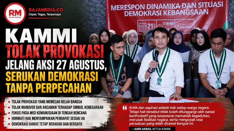 KAMMI tolak provokasi jelang aksi 27 Agustus, serukan demokrasi tanpa perpecahan - Ilustrasi RMN -