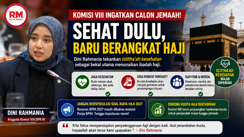 Anggota Komisi VIII DPR RI, Dini Rahmania - Ilustrasi RMN -