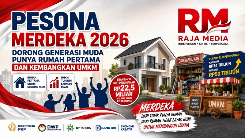 Pesona Merdeka 2026 Dorong Generasi Muda Punya Rumah Pertama dan Kembangkan UMKM