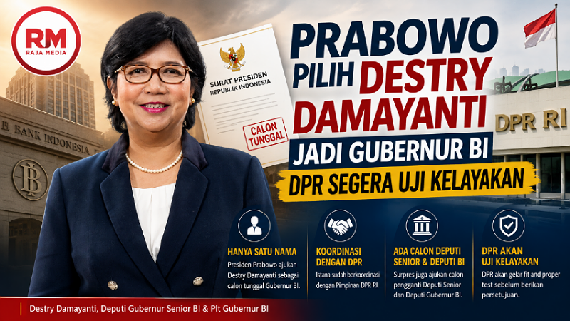 Presiden Prabowo pilih Destry Damayanti sebagai calon Gubernur BI - Ilustrasi RMN -
