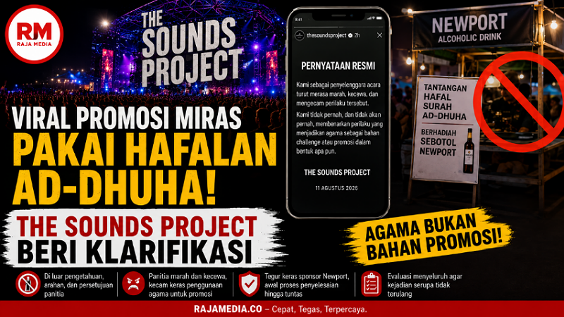Viral Promosi Miras Pakai Hafalan Ad Dhuha! The Sounds Project Beri Klarifikasi