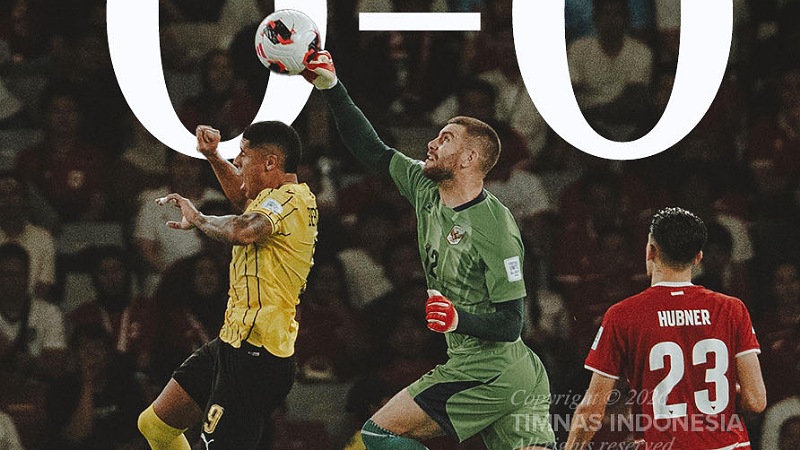 10 Pemain, Indonesia Tahan Malaysia 0-0! Paes Jadi Benteng Garuda