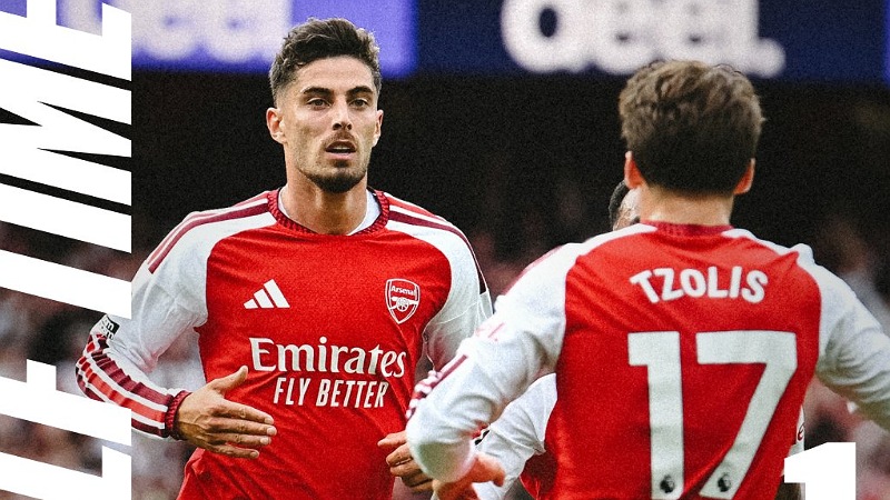 Arsenal Gebuk Chelsea 2-1! Ødegaard Jadi Pahlawan Derby London