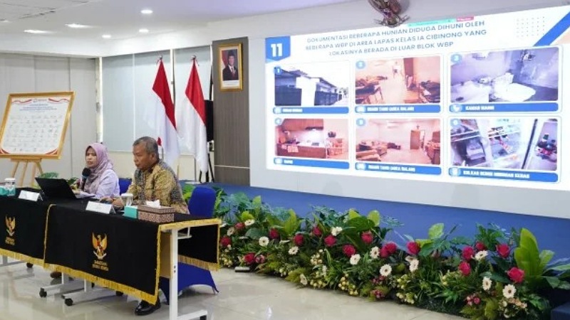 Ombudsman RI saat merilis sidak ke Lapas Cibinong - Foto: Dok. Humas Ombudsman -