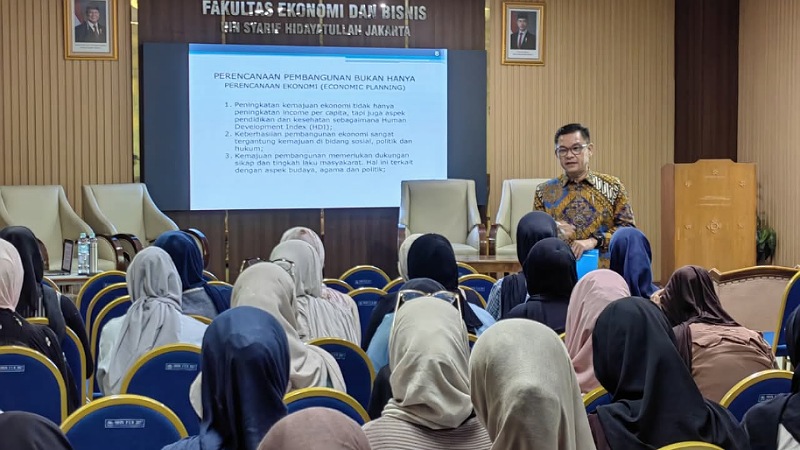 Gubernur Lemhannas RI Dr. H. TB. Ace Hasan Syadzily, M.Si mengajar di di Fakultas Ekonomi dan Bisnis (FEB) UIN Jakarta - Ist/RMN -