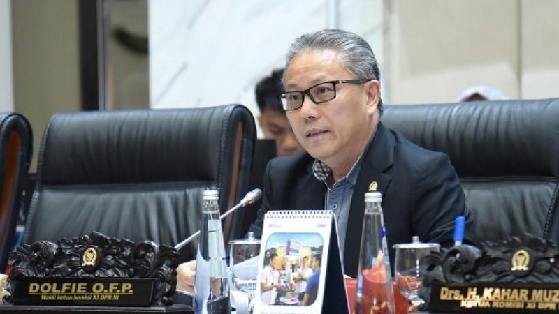 Wakil Ketua Komisi XI DPR RI Dolfie O.F.P - Humas DPR -