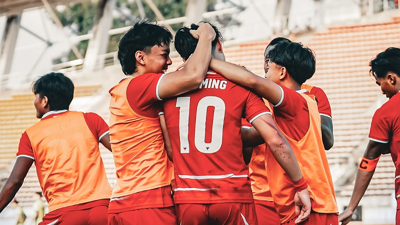 Timnas Indonesia U 20 berhasil mengalahkan Australia 2-0 di kualifikasi Piala Asia U-20 - Foto X Timnas Indonesia -