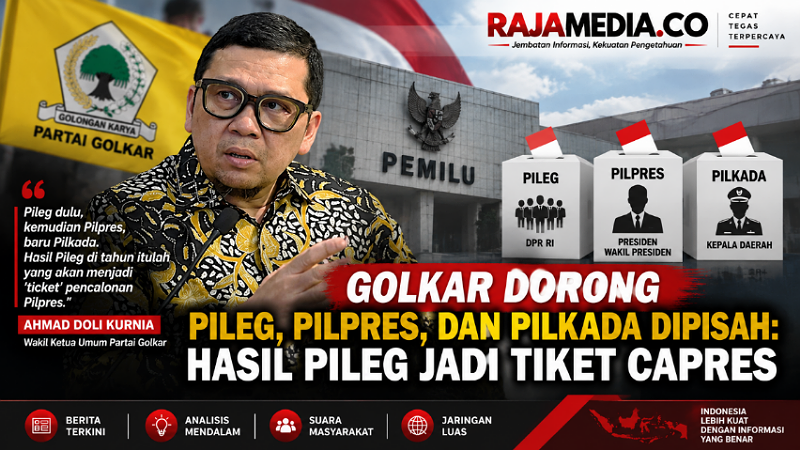 Golkar Dorong Pileg, Pilpres, dan Pilkada Dipisah: Hasil Pileg Jadi Tiket Capres