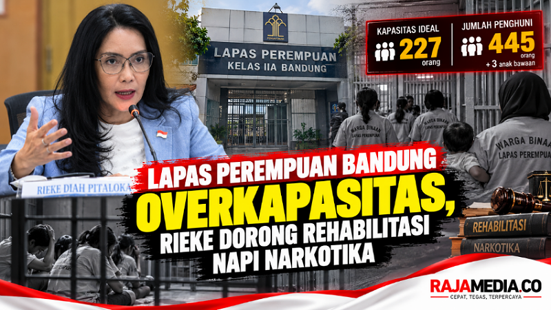 Lapas Perempuan Bandung overkapasitas, Rieke dorong rehabilitasi napi narkotika - RMN -