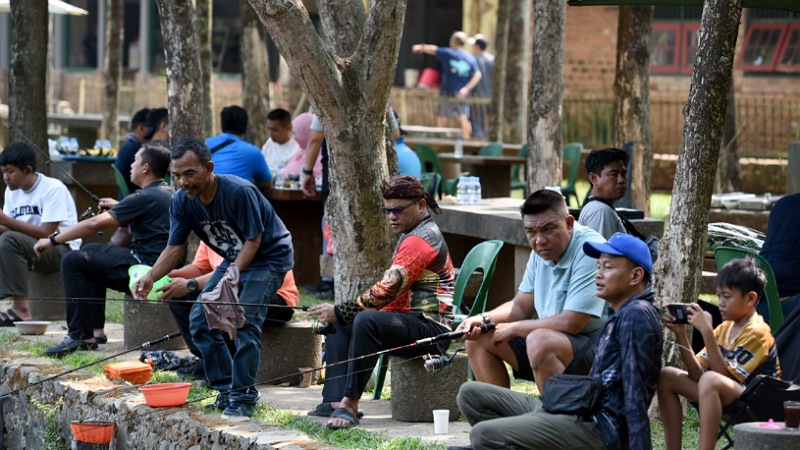 Mancing Mania P4N LXX Lemhannas RI ke-70, Guyub Rukun Bersama Keluarga