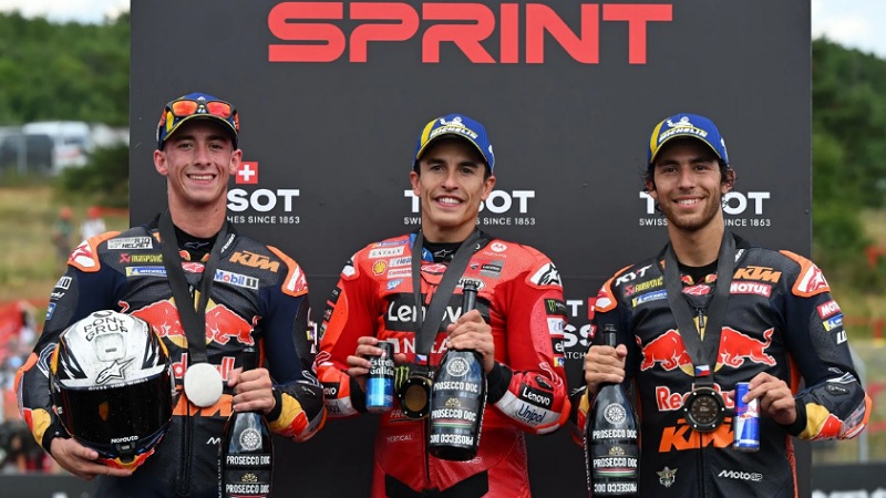 Marc Marquez Juara Sprint Race MotoGP San Marino 2026, Pangkas Jarak dari Jorge Martin