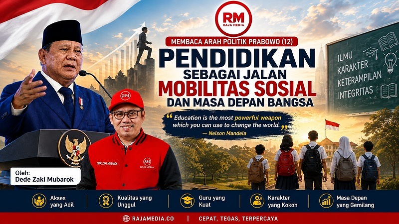 Membaca Arah Politik Prabowo (12): Pendidikan sebagai Jalan Mobilitas Sosial dan Masa Depan Bangsa