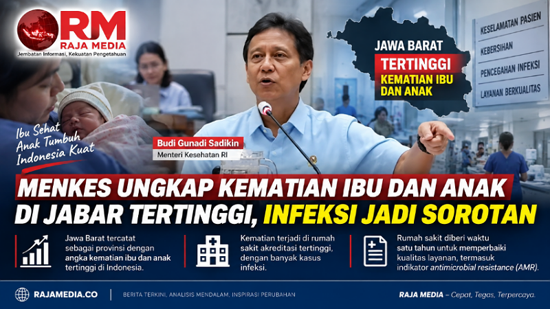 Menkes Ungkap Kematian Ibu dan Anak di Jabar Tertinggi, Infeksi Jadi Sorotan