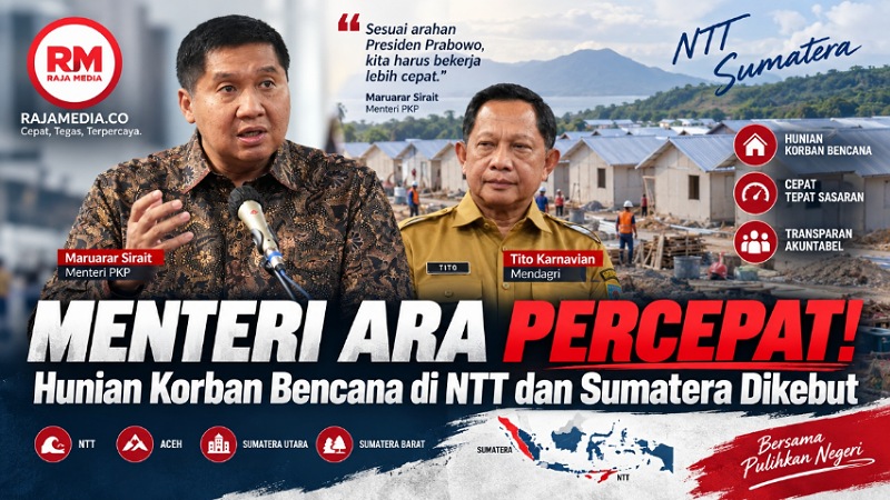 Penanganan pascabencana di Provinsi Nusa Tenggara Timur (NTT) dan kawasan Sumatera terus dipercepat Kementerian PKP - RMN/Kemen PKP -