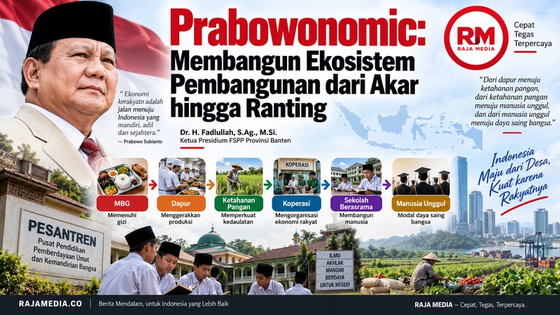 Prabowonomic: Membangun Ekosistem Pembangunan dari Akar hingga Ranting
