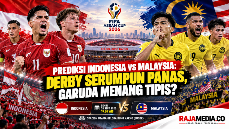 Prediksi Indonesia vs Malaysia di FIFA ASEAN Cup 2026 akan berlangsung ketat. - Ilustrasi RMN -