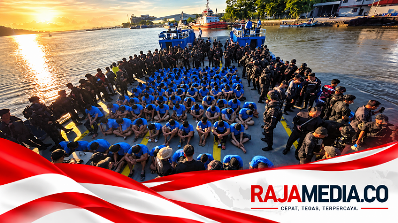 115 Narapidana Rutan Depok Dipindah ke Nusakambangan