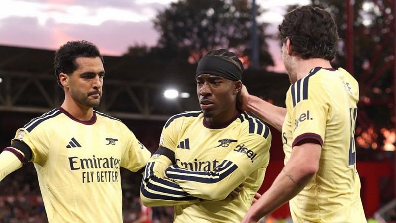 Arsenal Tundukkan Nottingham Forest 1-0, Noni Madueke Jadi Pahlawan The Gunners