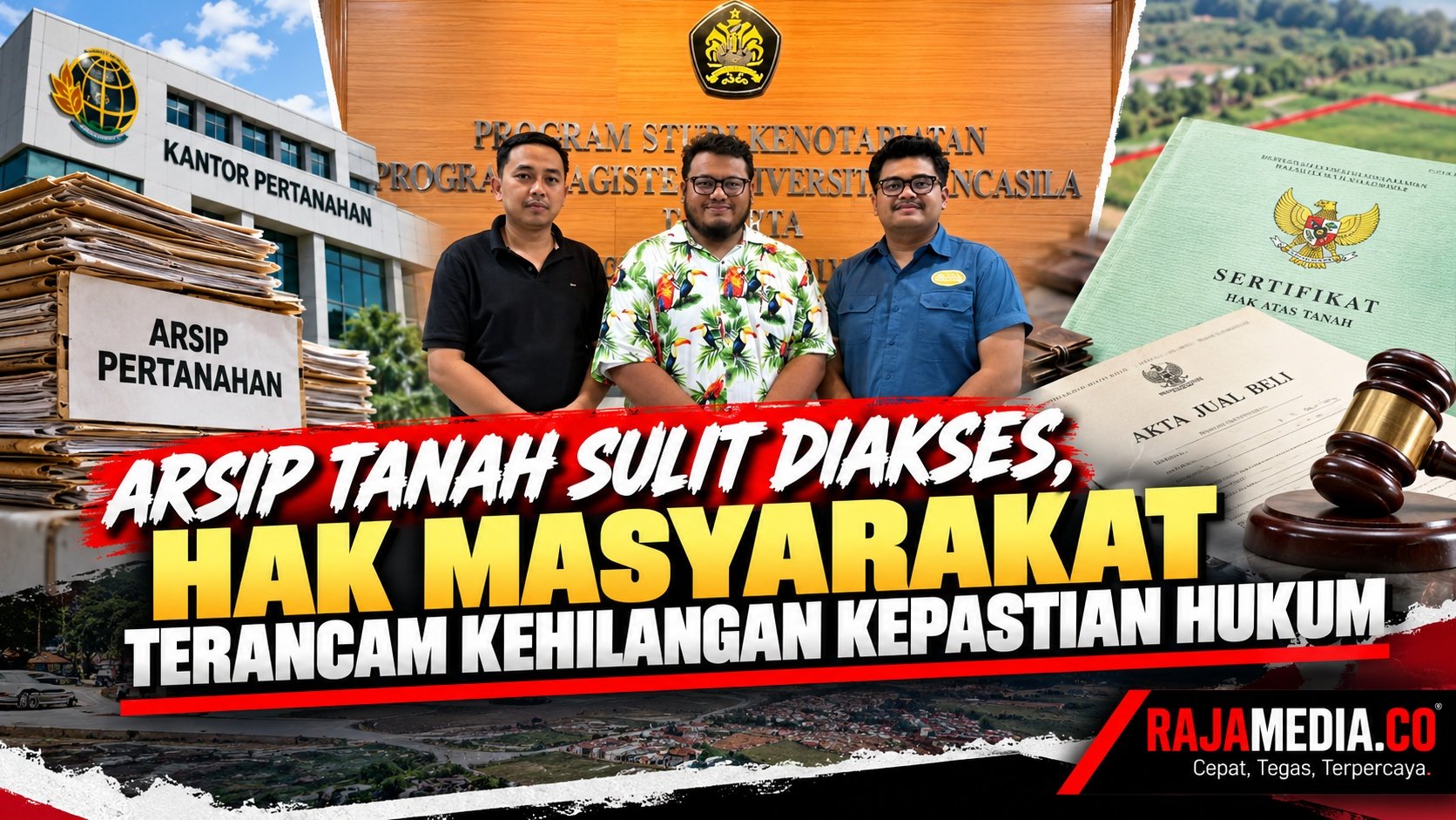 Arsip Tanah Sulit Diakses, Hak Masyarakat Terancam Kehilangan Kepastian Hukum