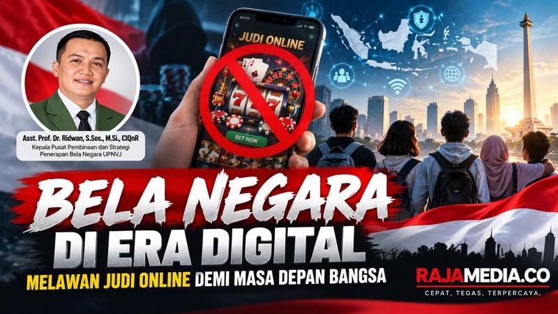 Bela Negara di Era Digital: Melawan Judi Online demi Menyelamatkan Masa Depan Bangsa