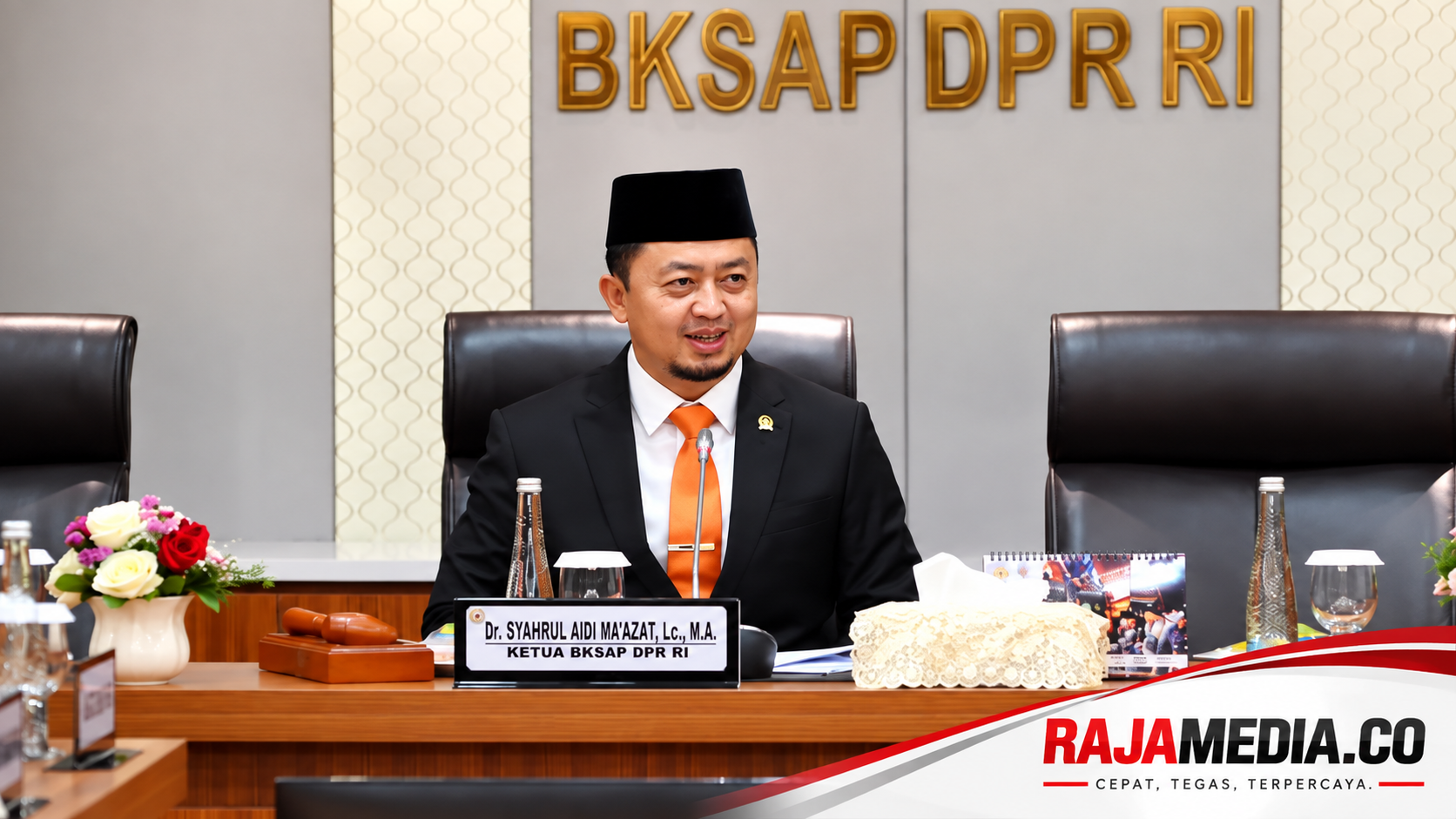 Ketua BKSAP DPR RI Syahrul Aidi Ma'azat - Humas DPR. \RMN -