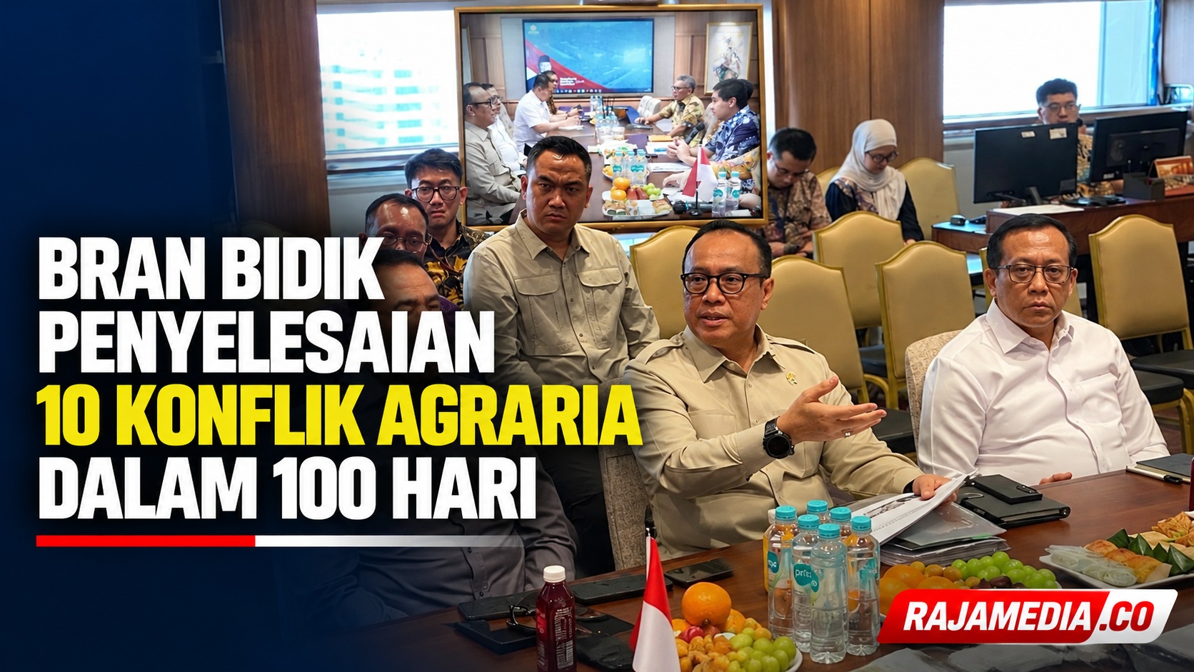 Kepala BRAN Dedi Prasetyo saat melakukan pertemuan dengan Menteri PKP Maruarar Sirait, Selasa (13/10/2026) - Foto: Kementerian PKP/RMN