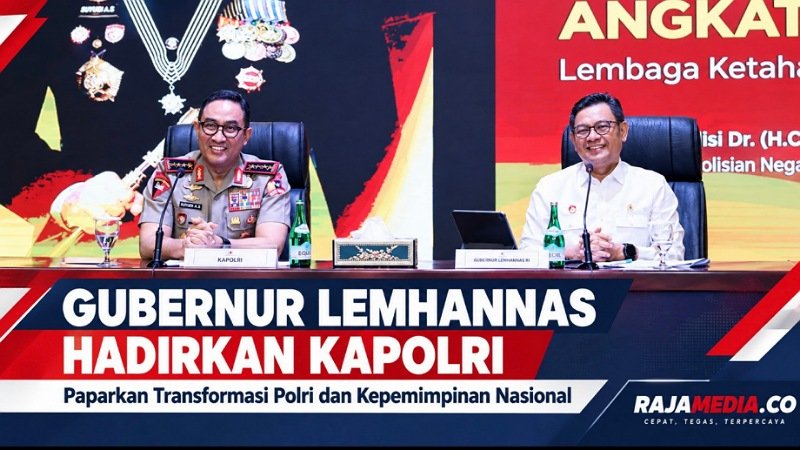 Gubernur Lemhannas Hadirkan Kapolri, Paparkan Transformasi Polri dan Kepemimpinan Nasional