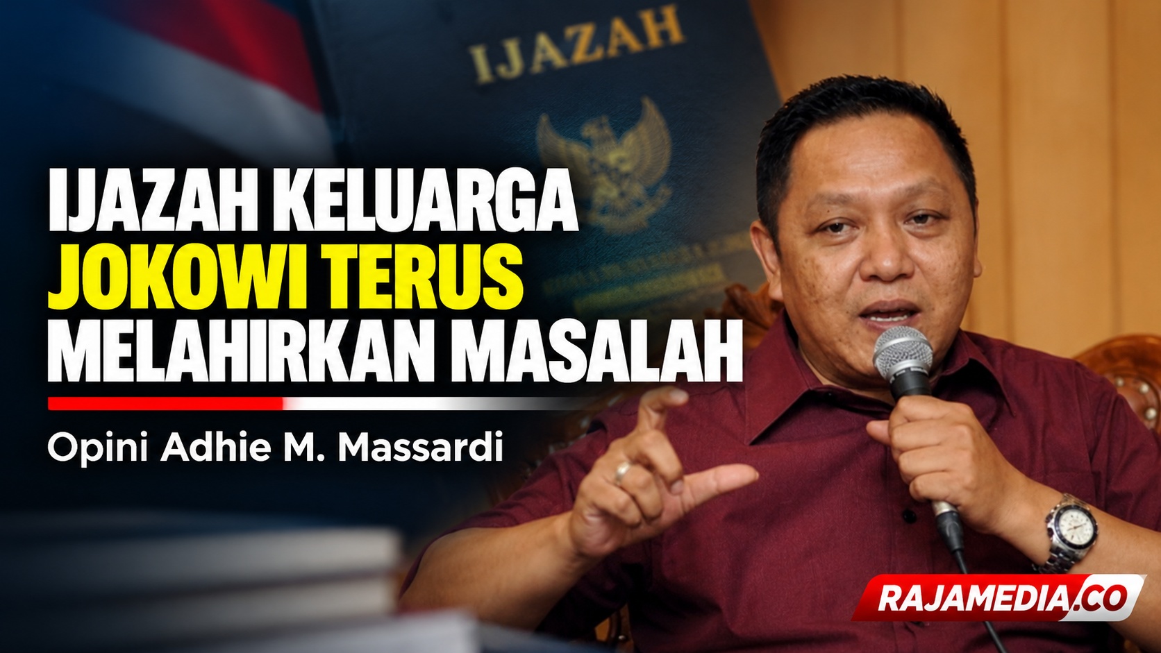 Ijazah Keluarga Joko Widodo Itu Terus Melahirkan Masalah Bangsa