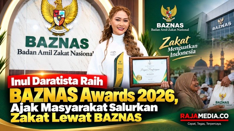 Inul Daratista Raih BAZNAS Awards 2026, Ajak Masyarakat Salurkan Zakat Lewat BAZNAS