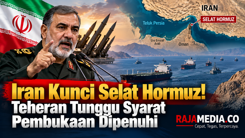 Iran Kunci Selat Hormuz! Teheran Tunggu Syarat Pembukaan Dipenuhi