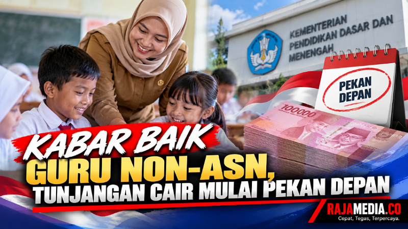 Kabar Baik Guru Non-ASN, Tunjangan Cair Mulai Pekan Depan!