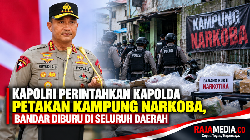 Kapolri Jenderal Polisi Suyudi Ario Seto perintahkan seluruh Kapolda petakan kampung narkoba - Ilustrasi RMN -