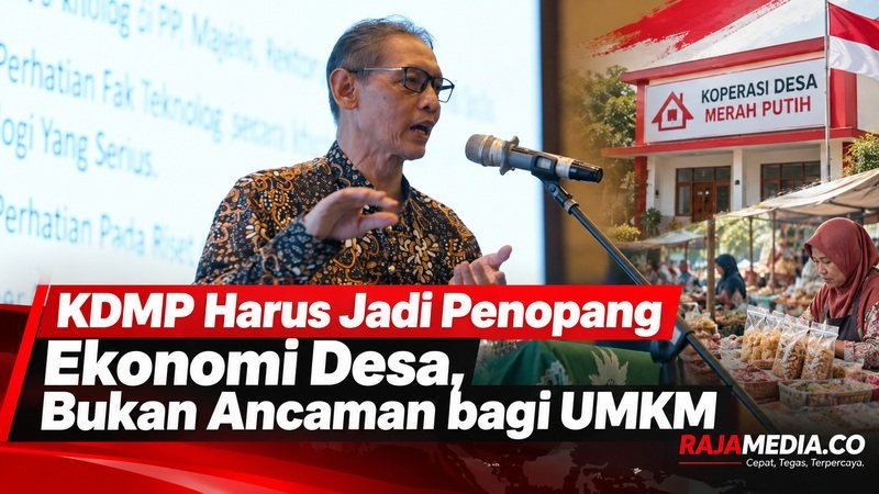 KDMP Harus Jadi Penopang Ekonomi Desa, Bukan Ancaman bagi UMKM