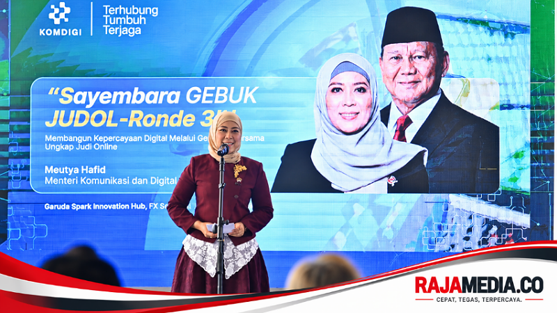 Komdigi Tangani 4,1 Juta Konten Judol, 3,6 Juta Berupa Situs dan IP