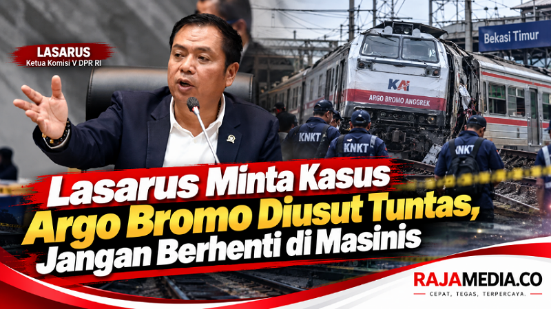 Lasarus Minta Kasus Argo Bromo Diusut Tuntas, Jangan Berhenti di Masinis
